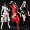 Hood Leather Trench Coat - Three Versions - Jiaou Doll 1/6 Scale Accessory Set