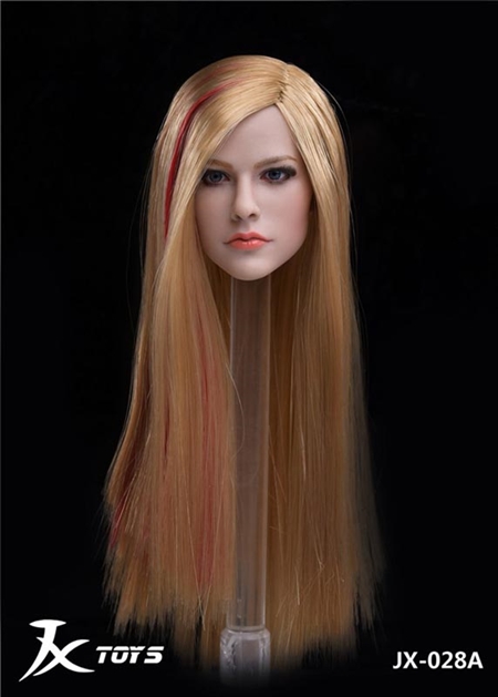 Custom Female Head - JX Toys 1/6 Scale Figure