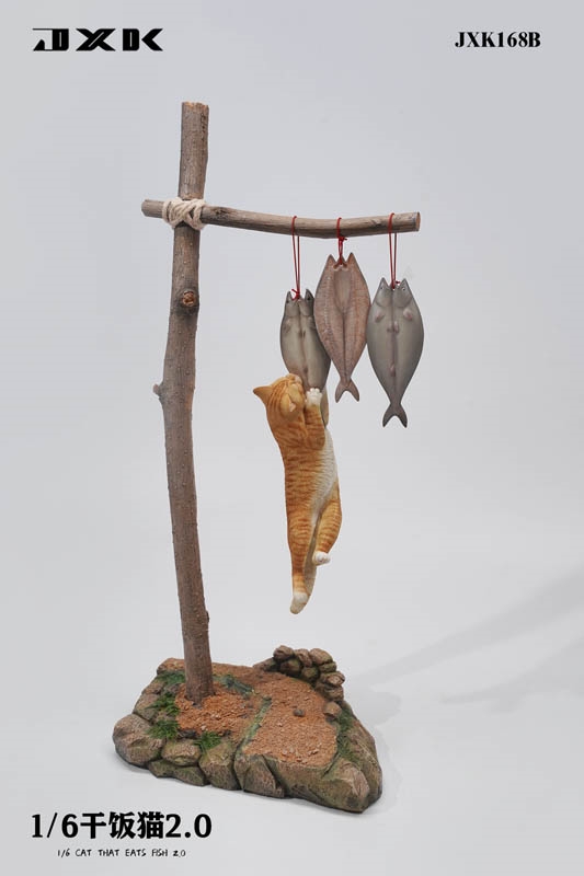 Cats That Eat Fish - Version B - JXK 1/6 Scale Figure Accessory