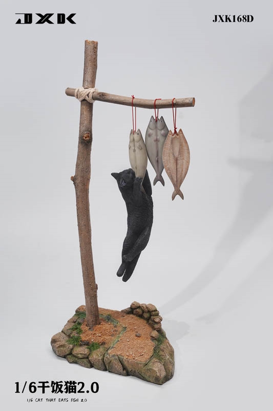 Cats That Eat Fish - Version D - JXK 1/6 Scale Figure Accessory