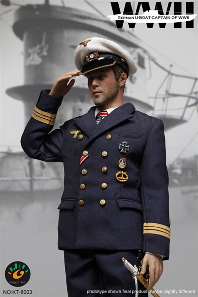 U-Boat Captain - WWII German - Kings Toys 1/6 Scale Figure