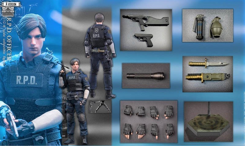 R.P.D. Officer A Version - LIM Toys 1/12 Scale Figure