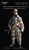 German Camouflage Jumpsuit with Helmet and Sweater Version C - World War II - Mars Divine 1/6 Scale Accessory Set