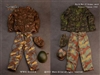 German Smock Trouser and Helmet  Version A - World War II - Mars Divine 1/6 Scale Accessory Set