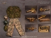 German Smock Trouser and Helmet  Version F - World War II - Mars Divine 1/6 Scale Accessory Set