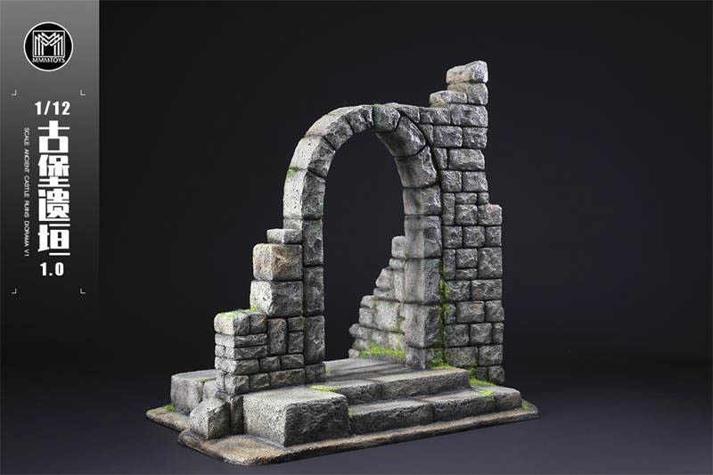 Ancient Castle Ruins Diorama V1 - MMM 1/12 Scale Accessory