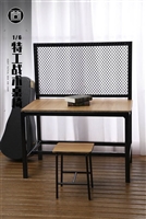 Agent Tactical Desk and Chair - MMM Toys 1/6 Scale Diorama Accessory