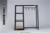 American Industrial Style Storage Rack - MMM Toys 1/6 Scale Diorama Accessory