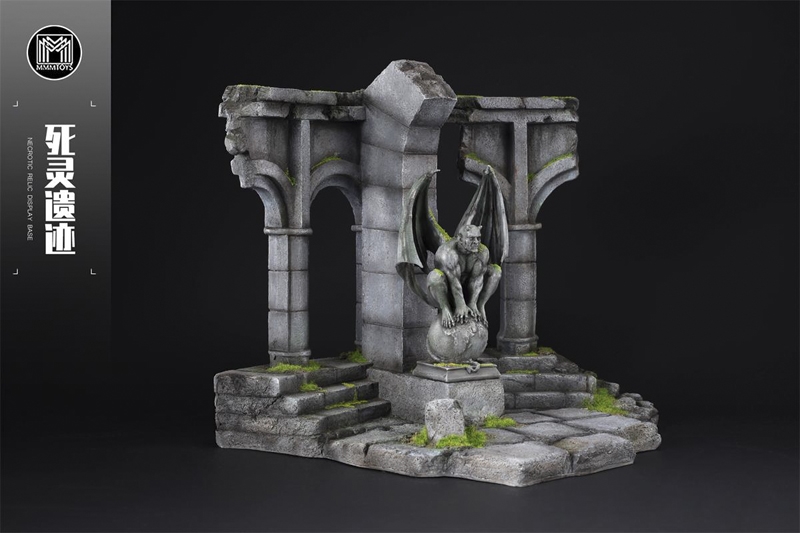 Necrotic Relic Display Base - MMM Toys Scale Diorama Base