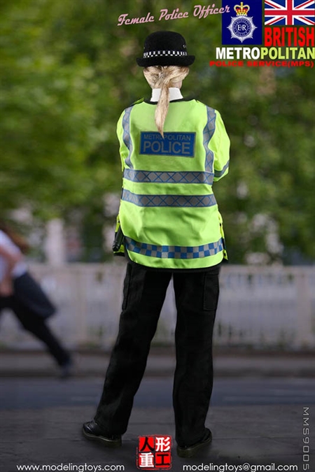 British Metropolitan Police Service (MPS) Female Police Officer - Modeling  Toys 1/6 Scale Figure