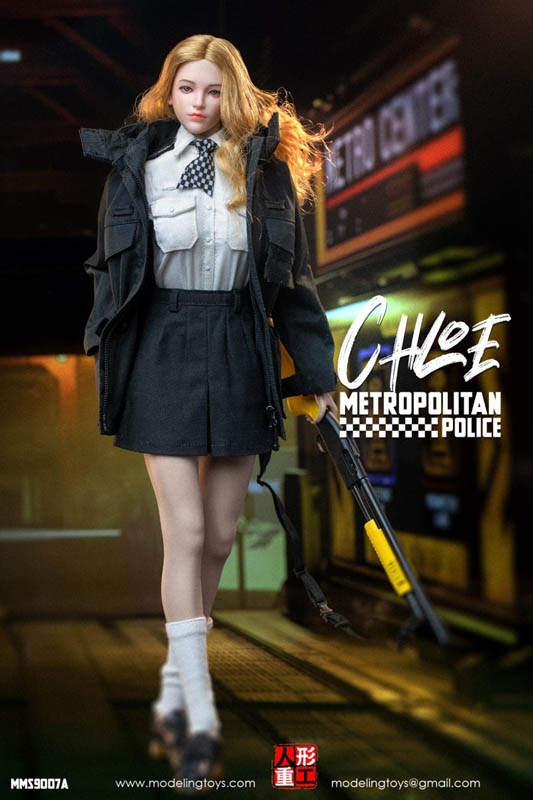 Chloe - Armed Police Officer - British Metropolitan Police Service - Modeling Military Series