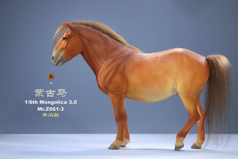 Mongolica Model Horse 3.0 No 61 Version 3 - Mr Z 1/6 Scale Figure