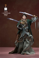 Hu Sanliang The Emerald Serpent Black Version - Water Margin - Mr. Z x Ding Toys 1/6 Scale Figure