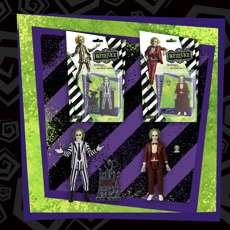 Beetlejuice Set - Mezco 5 Points Collectible