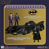 Batman 1989 Set Deluxe - Figures and Batmobile - Mezco Five Points