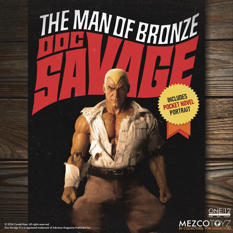 Doc Savage - Deluxe Edition - Mezco Toys One:12 Collective