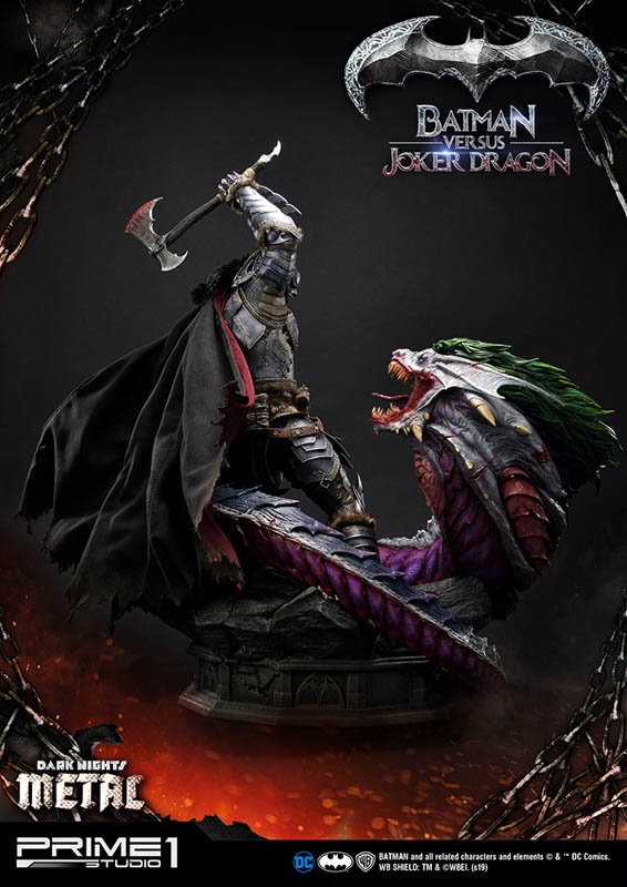 Batman VS Joker Dragon (Deluxe Version) - Dark Nights: Metal - Prime 1  Studio Statue