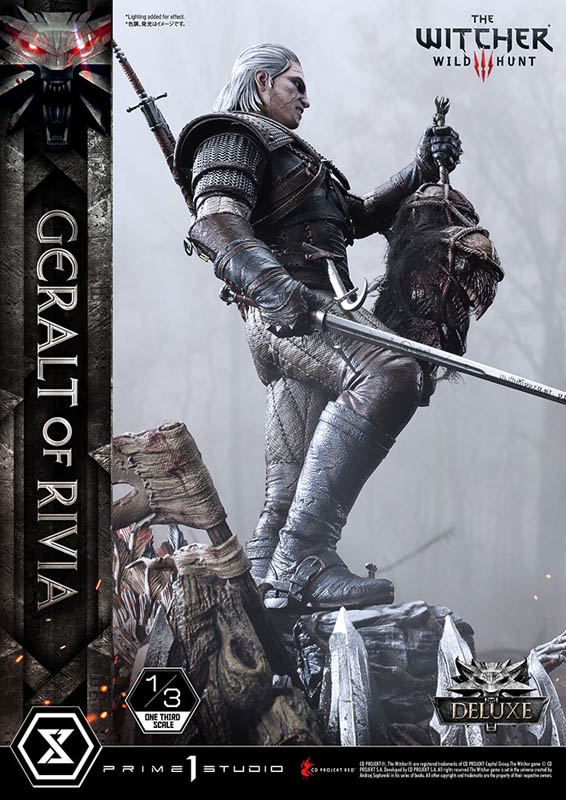 Museum Masterline The Witcher 3: Wild Hunt Geralt of Rivia Deluxe