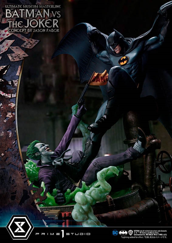 Batman vs. The Joker - Ultimate Museum Masterline Series - Prime 1 Studio  1/3 Scale Statue