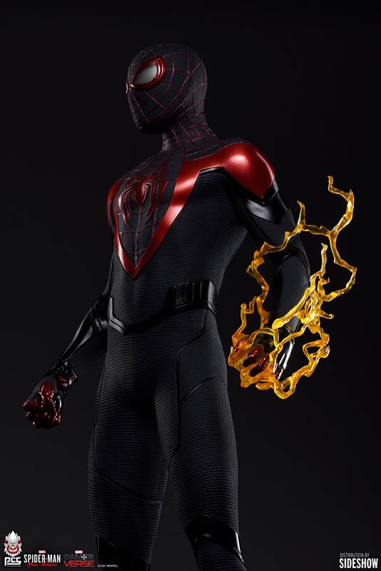 SpiderMan Miles Morales PCS 13 Scale Statue