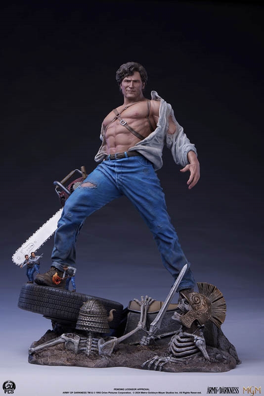 Ash - Army of Darkness - PCS Quarter Scale Statue