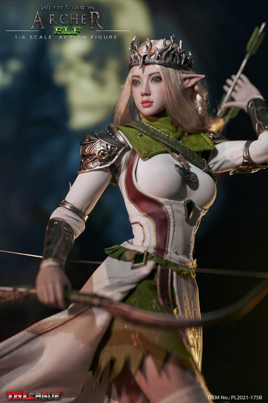 Elf Archer - White Version - TBLeague 1/6 Scale Figure