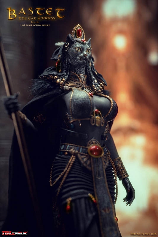 Bastet - The Cat Goddess - Black Version - TBLeague 1/6 Scale Figure