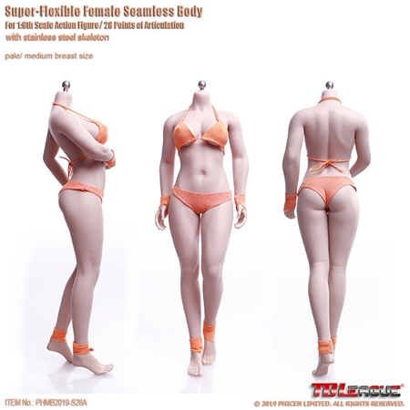 Buxom Female Body - TB League 1/6 Scale Figure