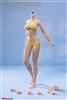 Female Body S48A -Medium Bust - Pale - No Head - Detachable Feet - TBLeague 1/6 Scale Figure