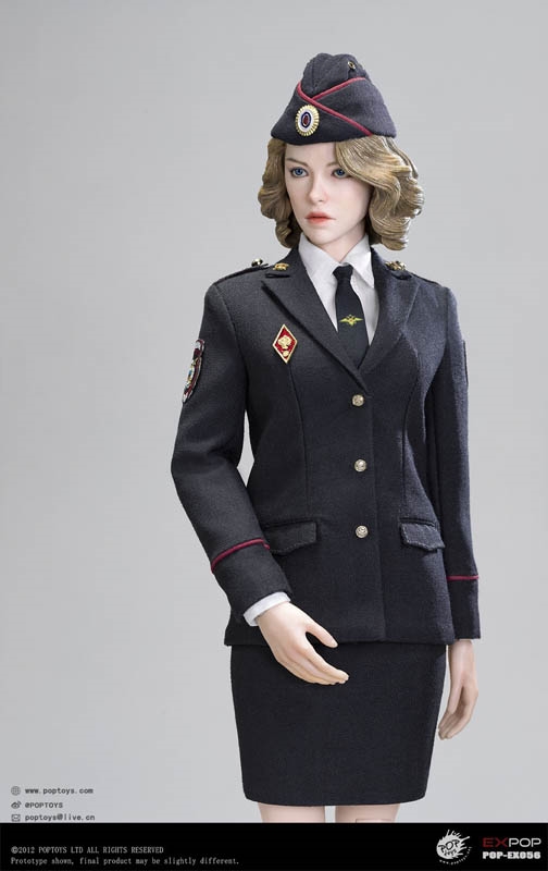 Internal Affairs Policewoman - Russian Police Force - Pop Toys 1/6 Scale Figure