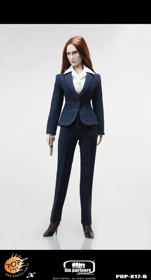 Pop Toys (POP-EX30) 1/6 Scale Office Lady Pant Suit (4 Colors)