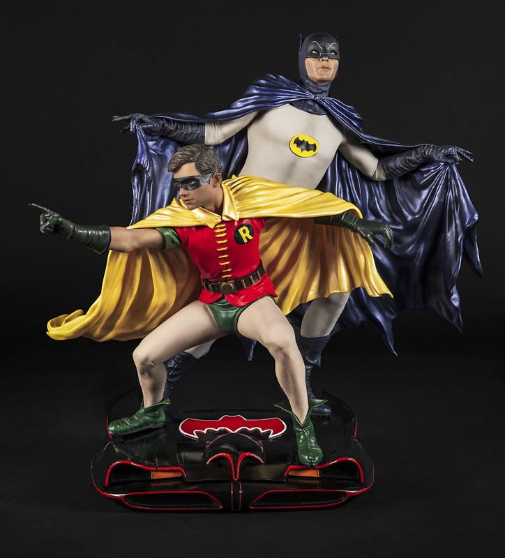 Batman and Robin - DC Comics - PureArts 1/8 Diorama