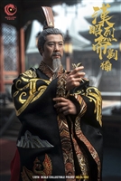 Liu Bei Embroidery Imperial Edition - Emperor Zhaolie of the Han Dynasty - Qianlong Toys 1/6 Scale Figure