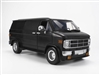 Economical Van in Black- Ramen Toys 1/12 Scale Vehicle Accessory