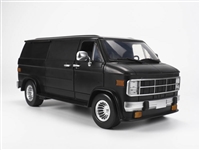 Economical Van in Black- Ramen Toys 1/12 Scale Vehicle Accessory