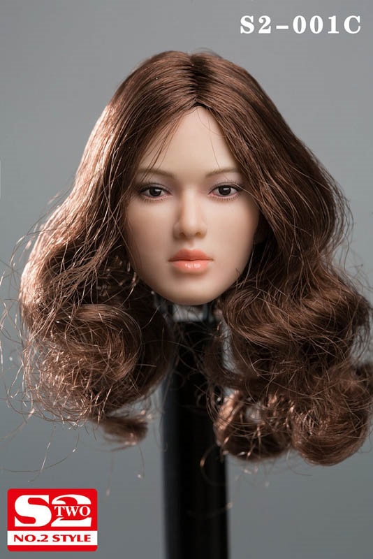 Female Heads - Version C - S2 Studio - 1/6 Scale Accessory