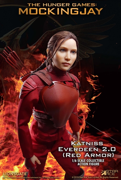 Katniss Everdeen - Red Armor Version 2.0 - The Hunger Games - Star Ace ...