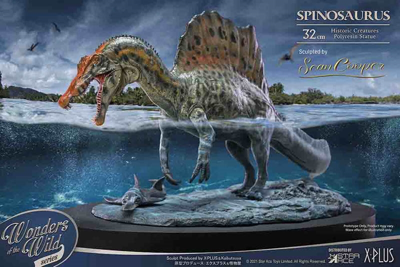 Spinosaurus  - Wonders of the Wild - Star Ace Statue