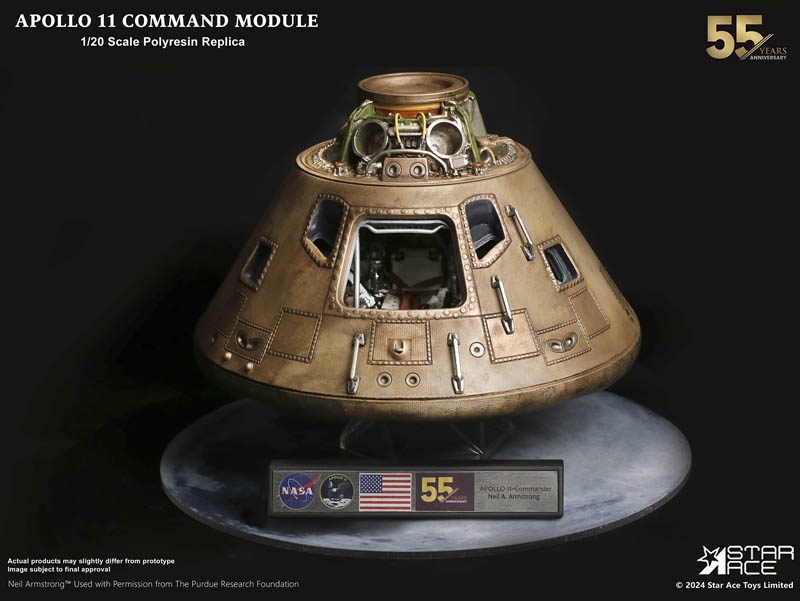 Apollo 11 Command Module Deluxe - Star Ace Statue