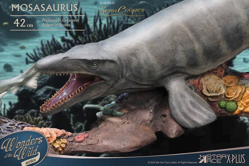 Mosasaurus Deluxe - Wonders of the Wild - Star Ace Statue