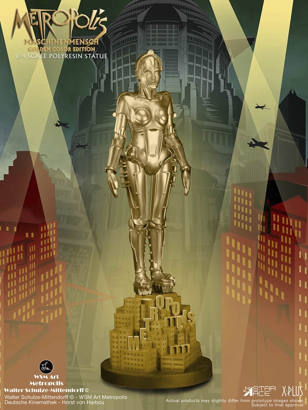 Maschinenmensh (Gold Color) - Metropolis - Star Ace Statue