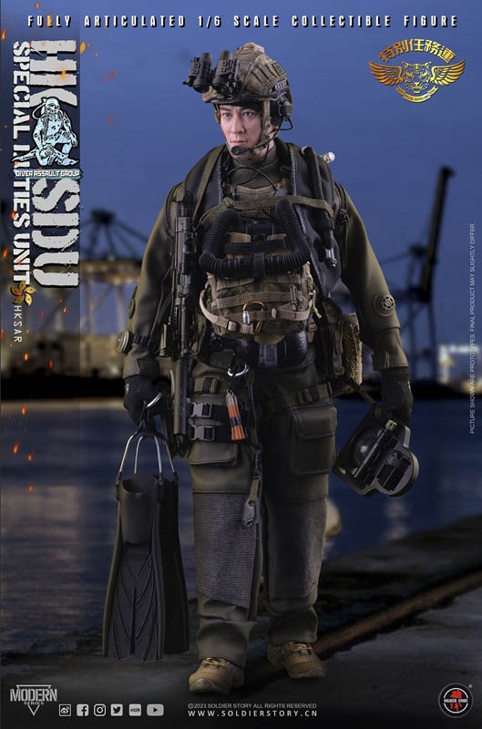 China HK SDU Diver Assault Group - Soldier Story 1/6 Scale Figure