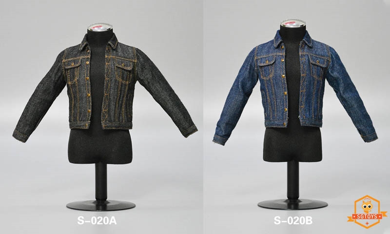 Men's Denim Clothing Set - SG Toys 1/6 Scale Accessory