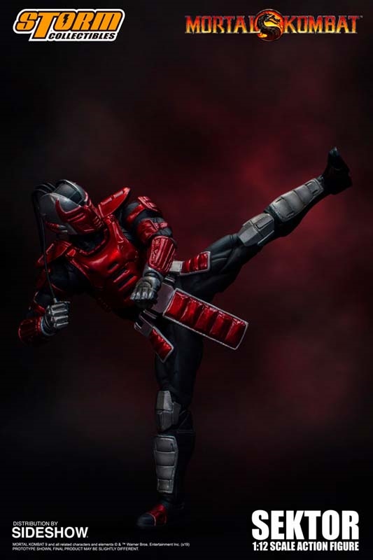 Sektor - Mortal Kombat - Storm Collectibles 1/12 Scale