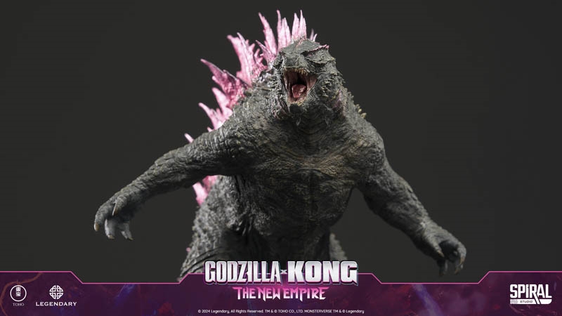 Godzilla 2024 Evolved Form (Heat Ray Version) - Spiral Studio Statue