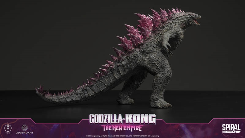 Godzilla 2024 Evolved Form (Heat Ray Version) - Spiral Studio Statue