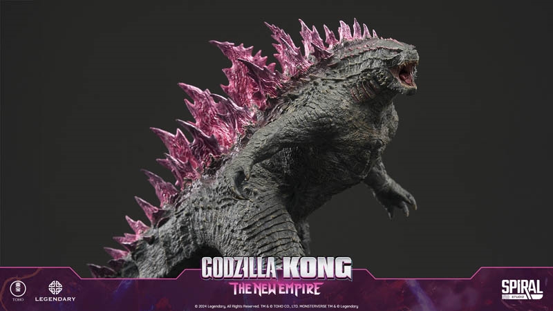 Godzilla 2024 Evolved Form (Heat Ray Version) - Spiral Studio Statue