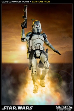 Clone Commander Wolffe 1/6 Figure Sideshow