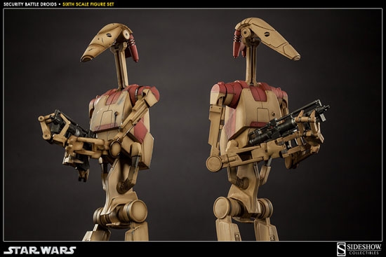 Security Battle Droids Two-Pack Set - Star Wars - Sideshow