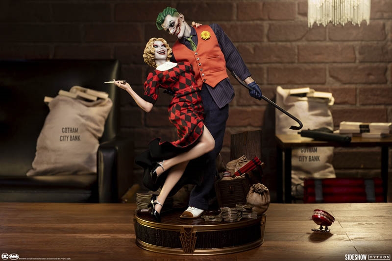 The Joker and Harley Quinn: Lawless Love - DC Comics - Sideshow Statue